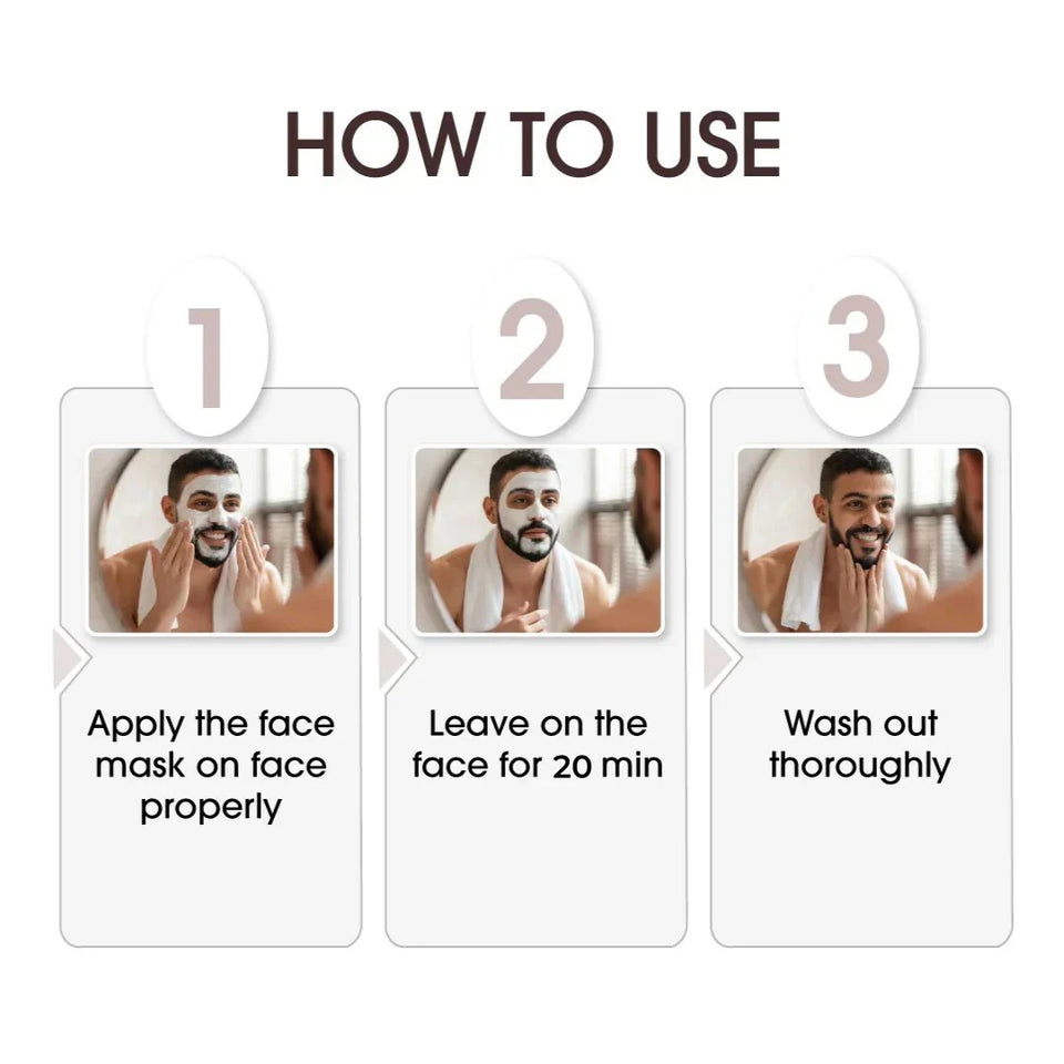 Men's Enzyme De-Tan Face Pack