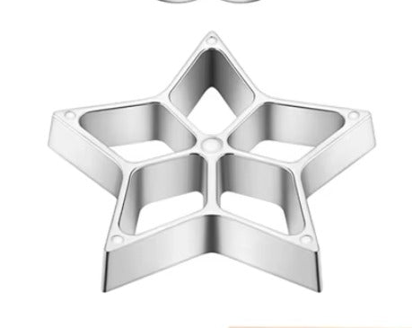 Bunuelos aluminum Mold Set with wooden handle
