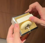 Rednote Bear Flip Ring Box