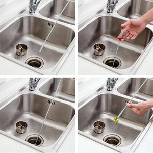 Sewer cleaning hook