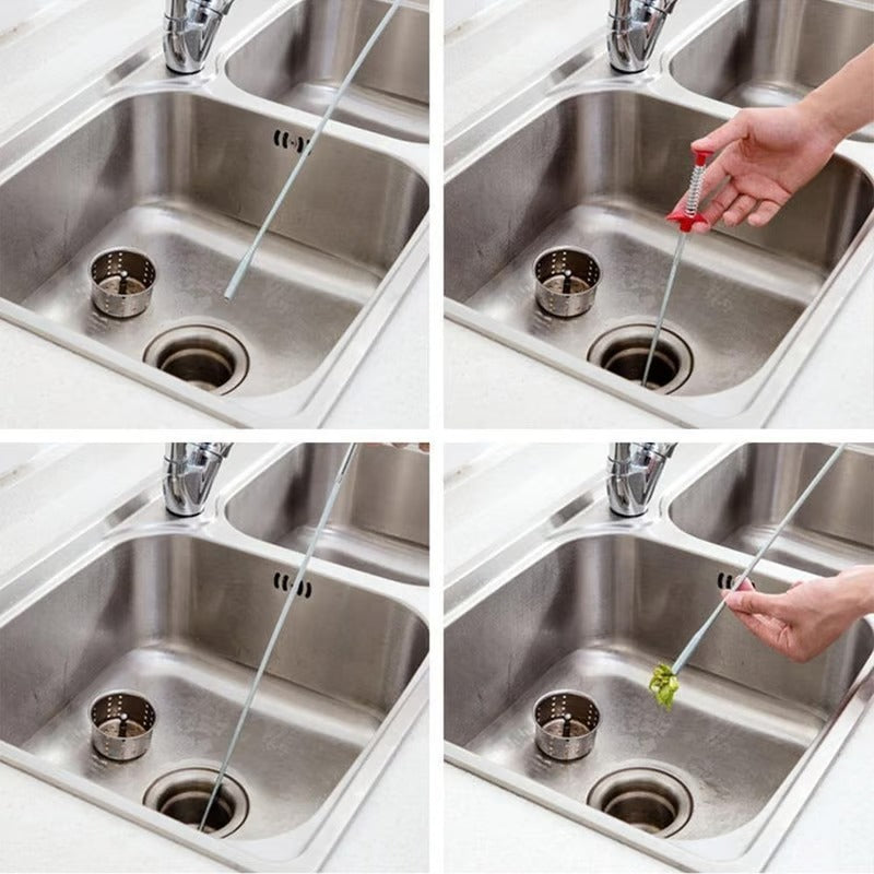 Sewer cleaning hook