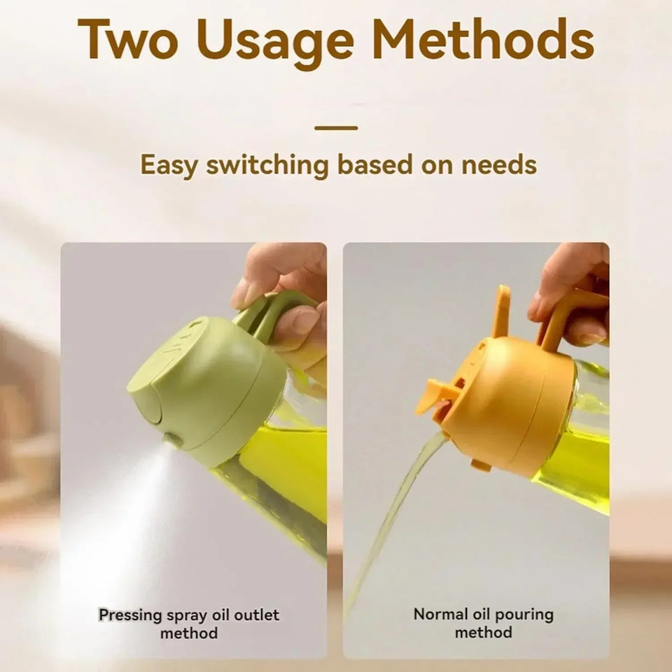 2 in 1 Portable Oil Sprayer and Dispenser
