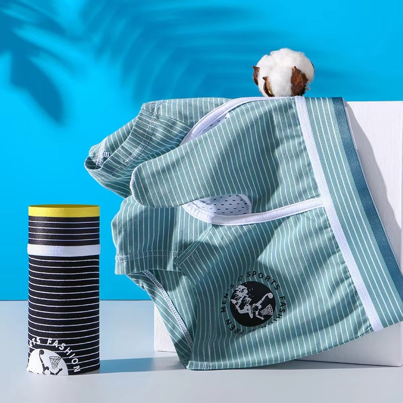 Fashion Men's Cotton Boxers