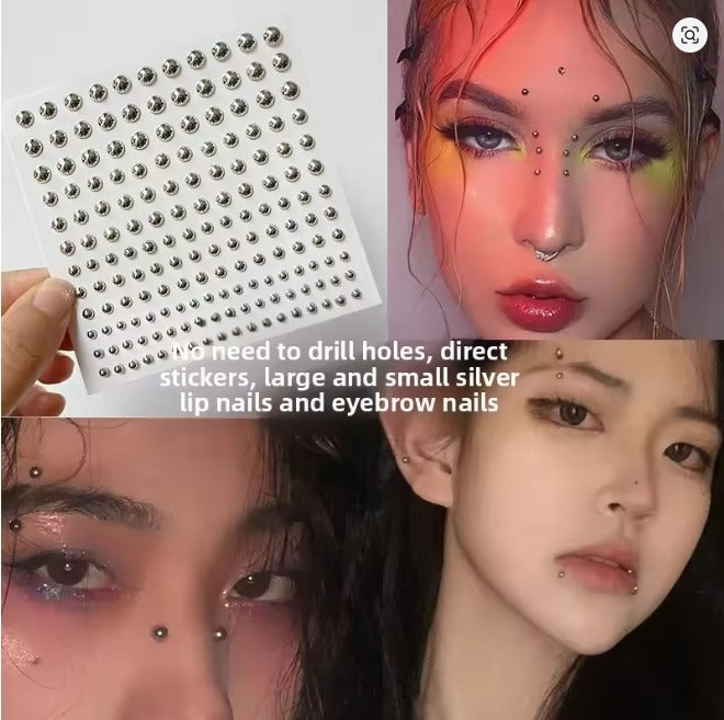 Fake Diamond Nose Stud Sticker