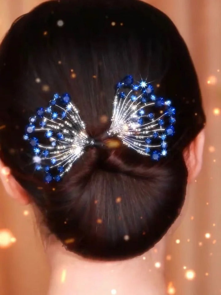 METAL STYLING FLOWERS HAIR STYLE MAKER FOR WOMEN