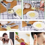 Stainless Steel Garlic Presser
