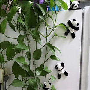 Cute Soft Plush Panda Fridge Magnet