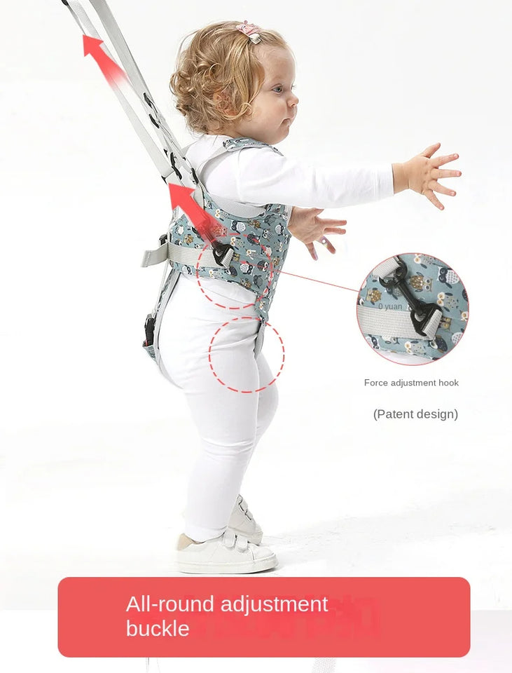 Handheld Learning Harness for Kids Adjustable Toddler Walking Safe Standing Baby