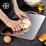 Stainless Steel Chopping board with handle