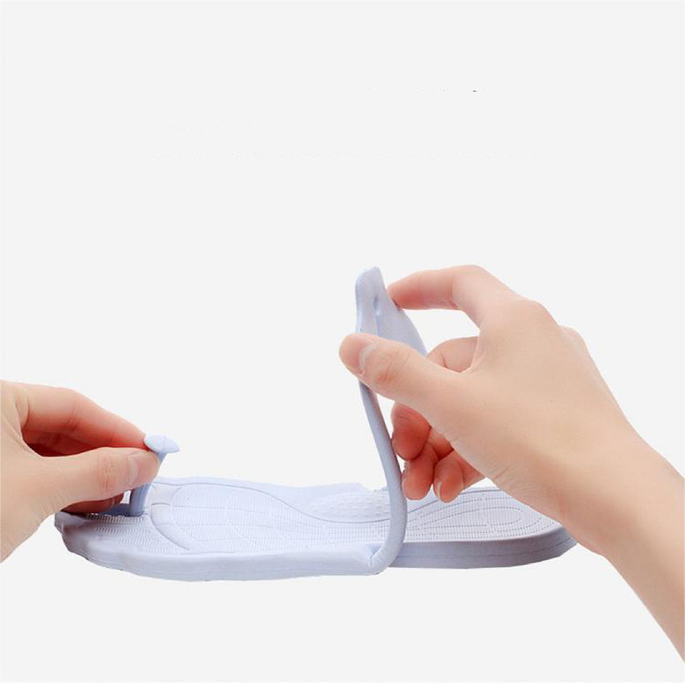 Foldable Portable Indoor Bathroom Antiskid Slippers