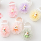 Baby Combed Cotton Sweat-Absorbent Anti-Slip Boat Socks