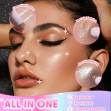 Blendable Lightweight Jelly Shimmer Highlighter Eyeshadow