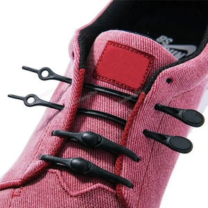 48pcs Stretch Silicone Shoelaces No Tie Shoe laces