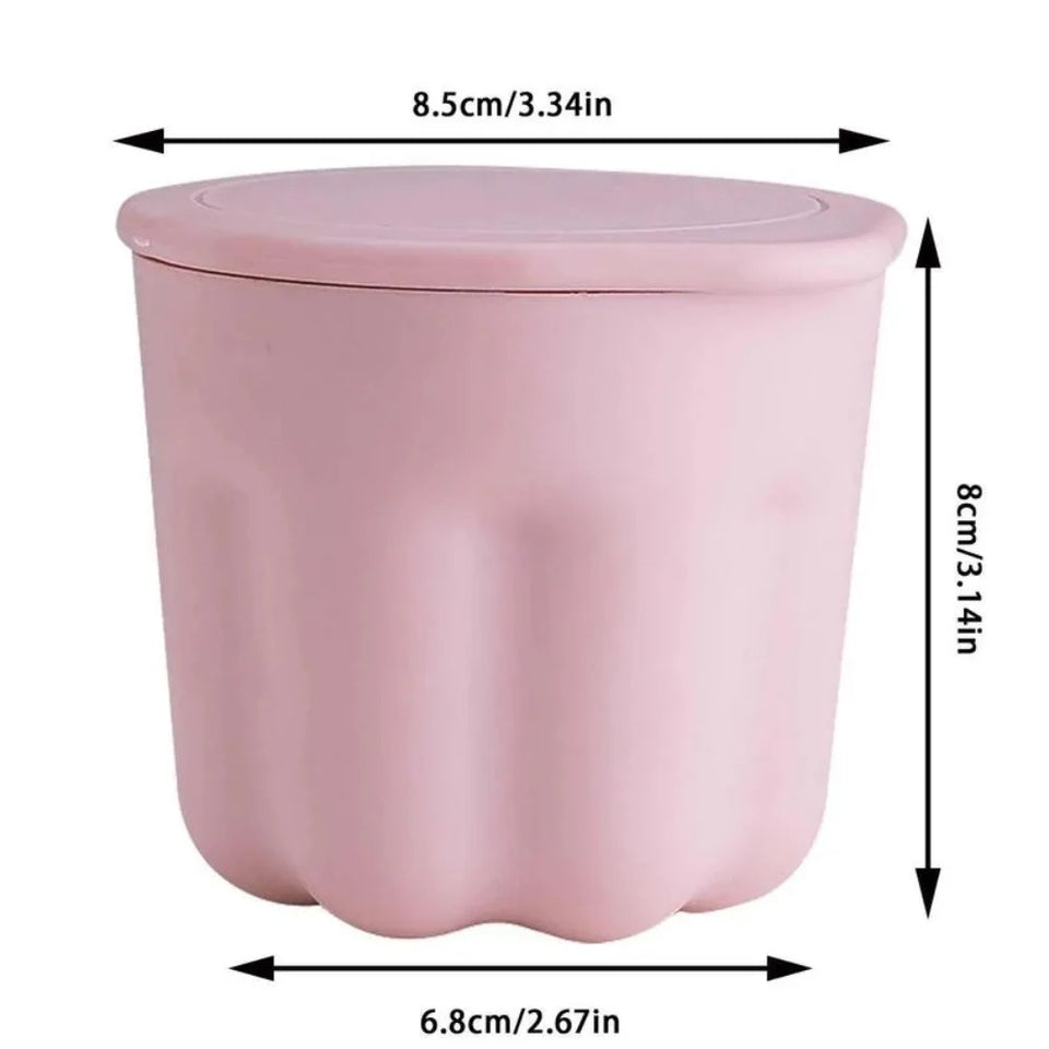 Soft Silicone Makeup Brushes Cleaner Cup