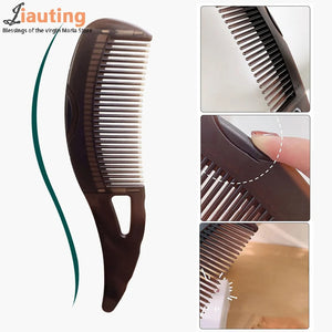 Dandruff Removal & Scalp Massage Comb With Hollow Teeth Design