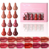 Long-lasting Waterproof 12-Colors Mini Lipstick