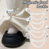 Chain Roll Up Pants & Trouser Length Adjusting Magnetic Buckle Clips