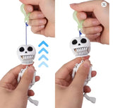 Halloween Skeleton Keychain with Moving Joints