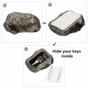 Key Safe Stone for Outdoor Garden Hide