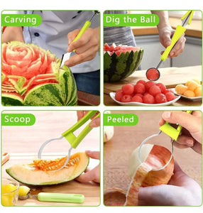 4 in 1 multifunction melon ballers