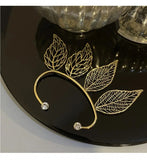 Gold Leaf Ear Cuffs
