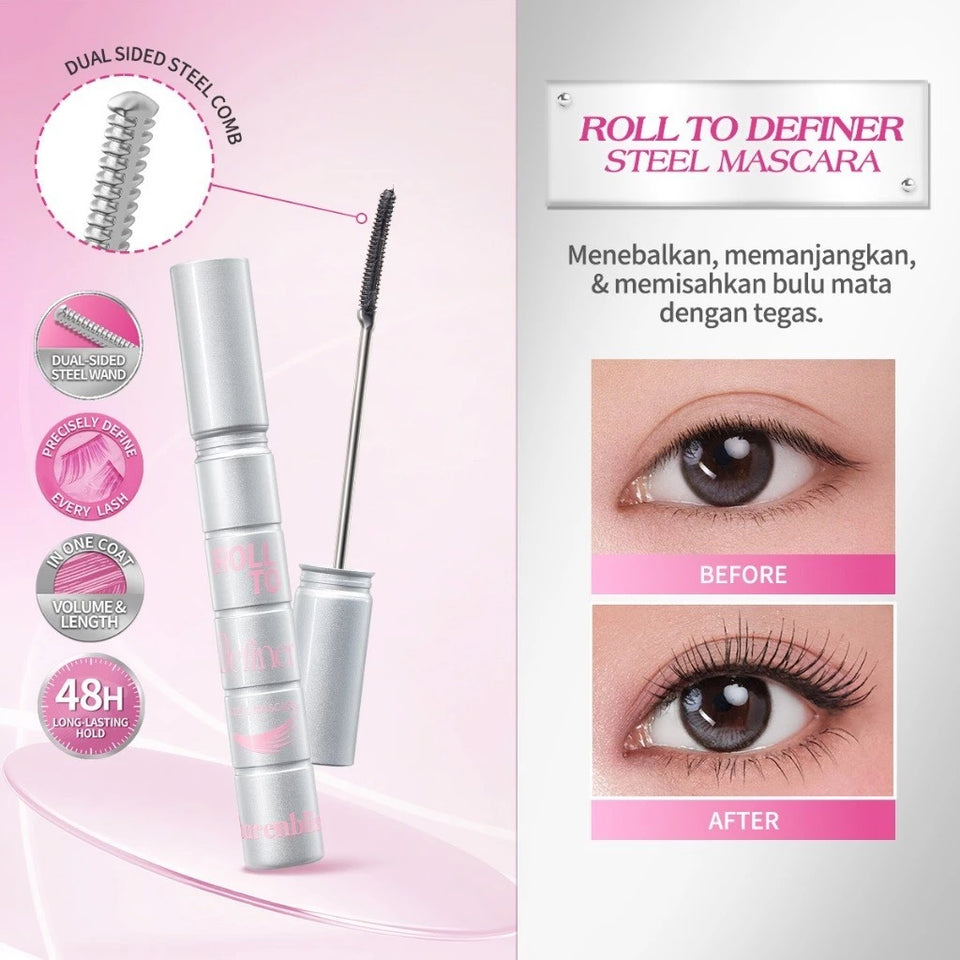 BNB Barenbliss Roll To Definer Steel Mascara