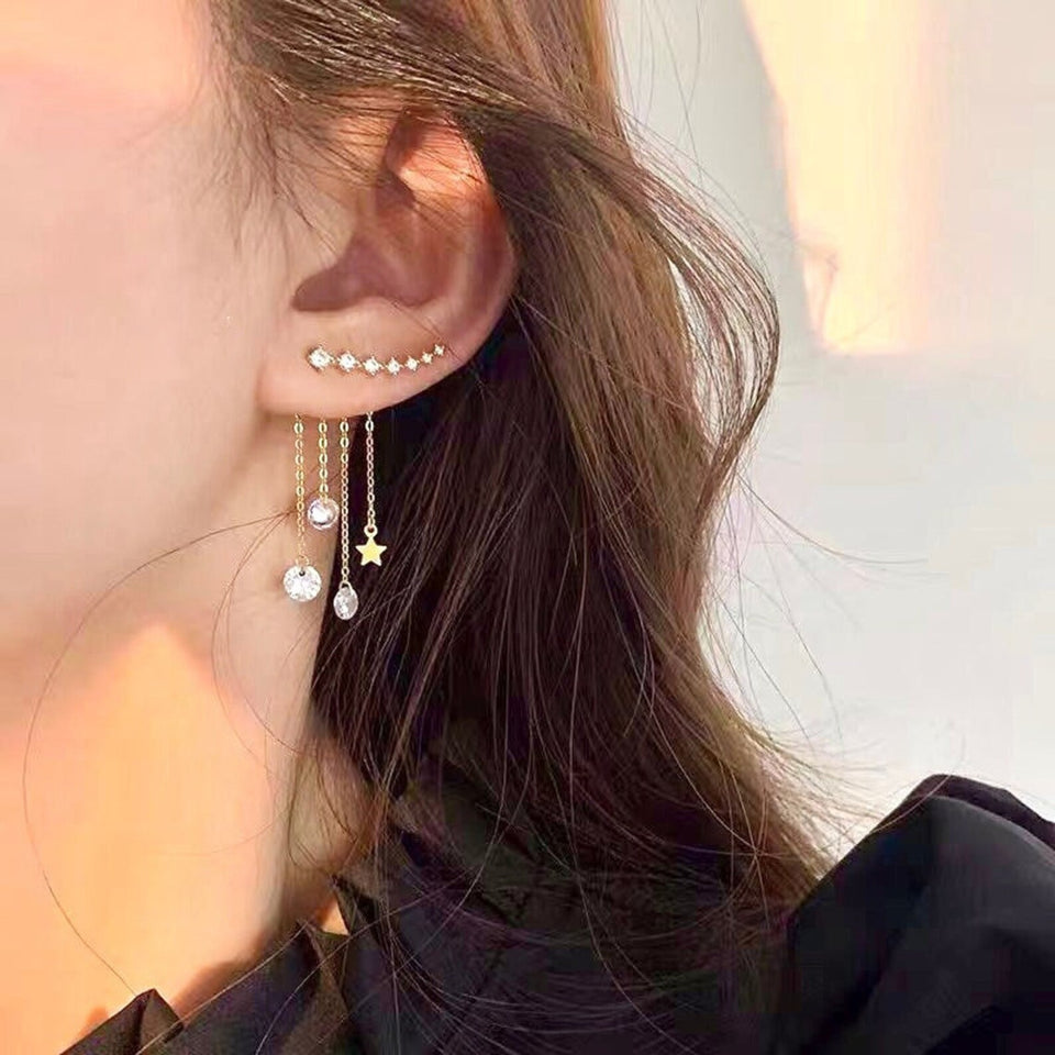 Retro Fashion Tassel Earrings