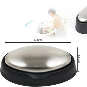 Stainless steel soap deodoriser bar