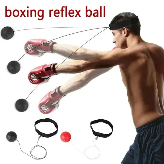 Boxing Ball Reflex Headband To Improve Your Eye focus and strength