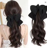Synthetic Long Curly Hair extension Clips