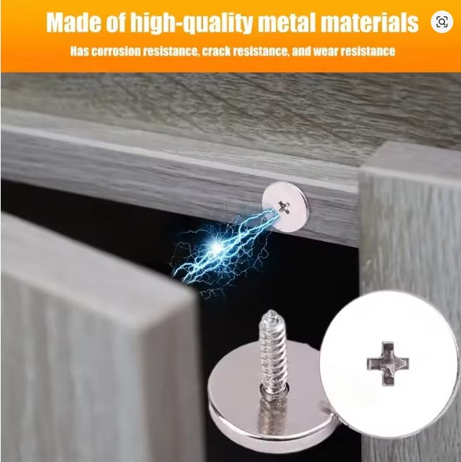 Heavy-Duty Magnetic Latch for Cabinets & Doors
