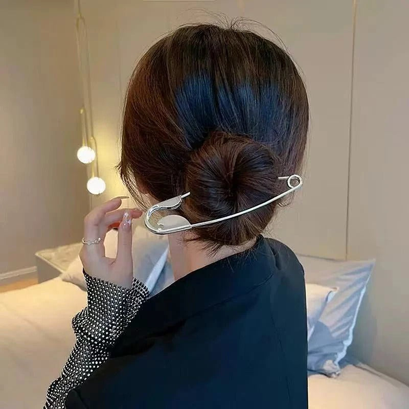 Large Safety Pin Metal Clip