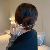 Large Safety Pin Metal Clip