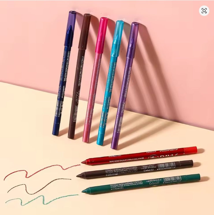 Multicolor Metalic Eyeliner Pencil