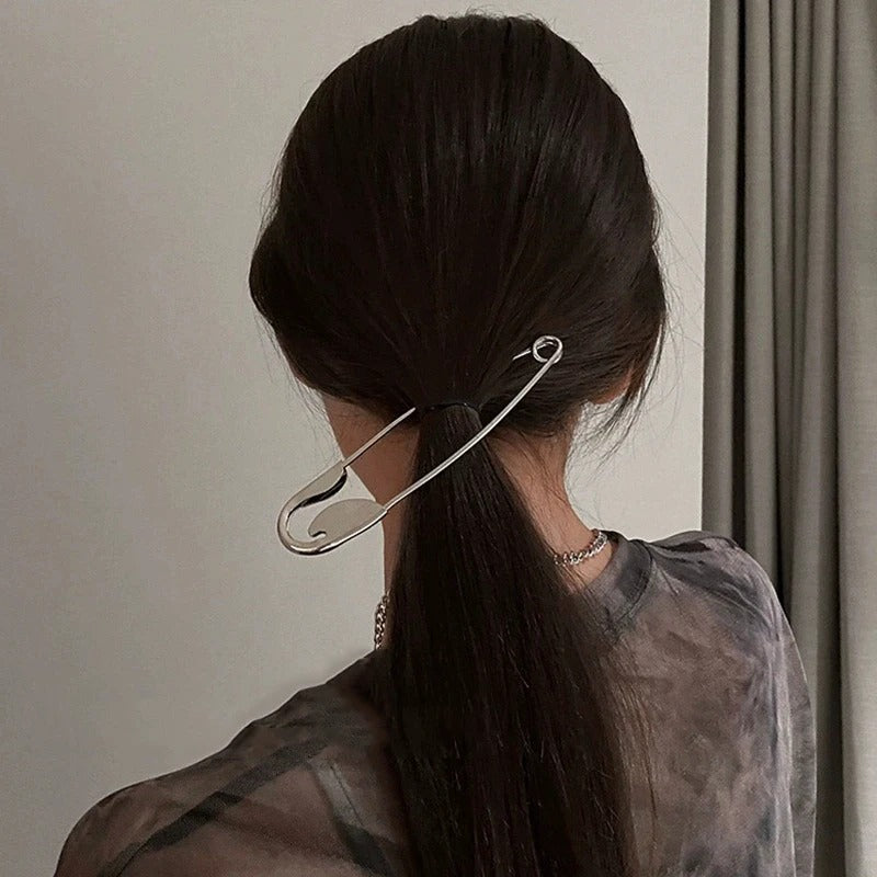 Large Safety Pin Metal Clip