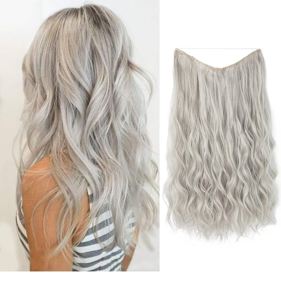 Synthetic Wave Invisible Clip in Hair Extensions