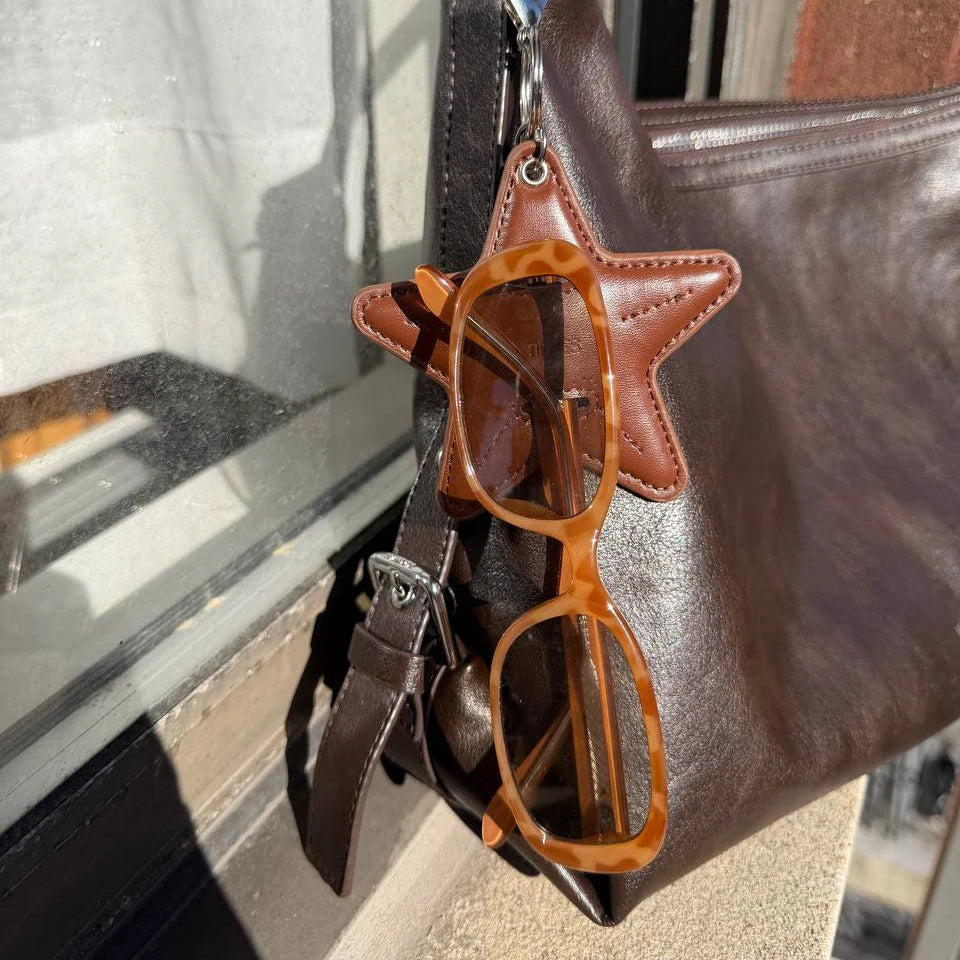 Cute Star Keychain & Glasses Holder