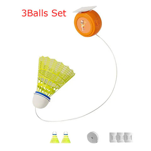 3 Balls set Self Practice Badminton